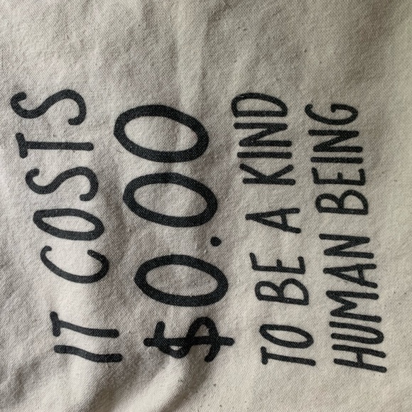 Kind Human Canvas Tote - Picture 2 of 5